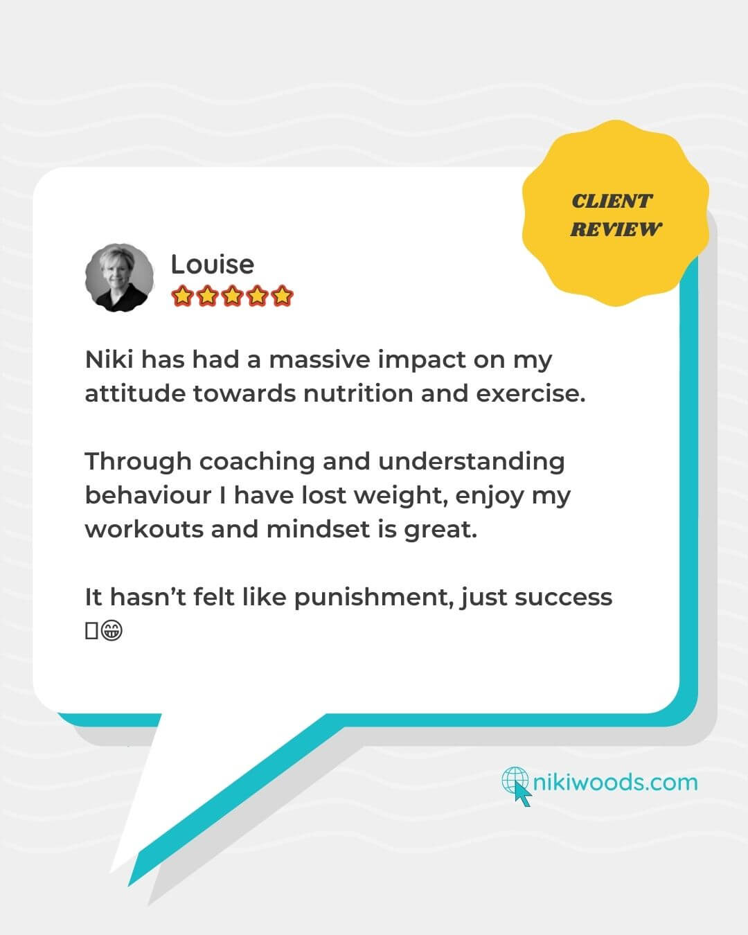 happy client review "massive impact...success"