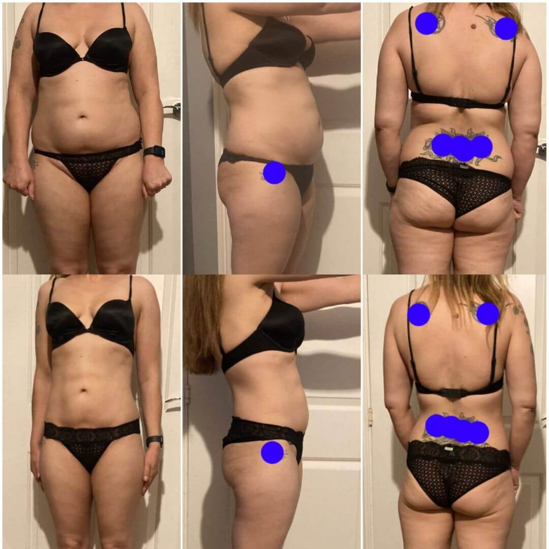 client 12 week weightloss